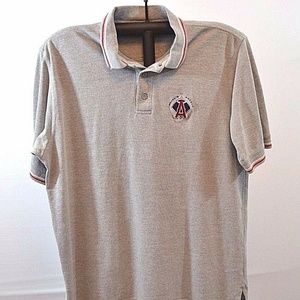 Anaheim Angels Polo Shirt Gray XL cotton blend sho